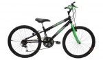 Bicicleta Masculina Aro 24 Cairu Flash Boy Rebaixada