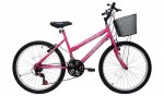 Bicicleta Feminina Aro 24 Cairu Bella